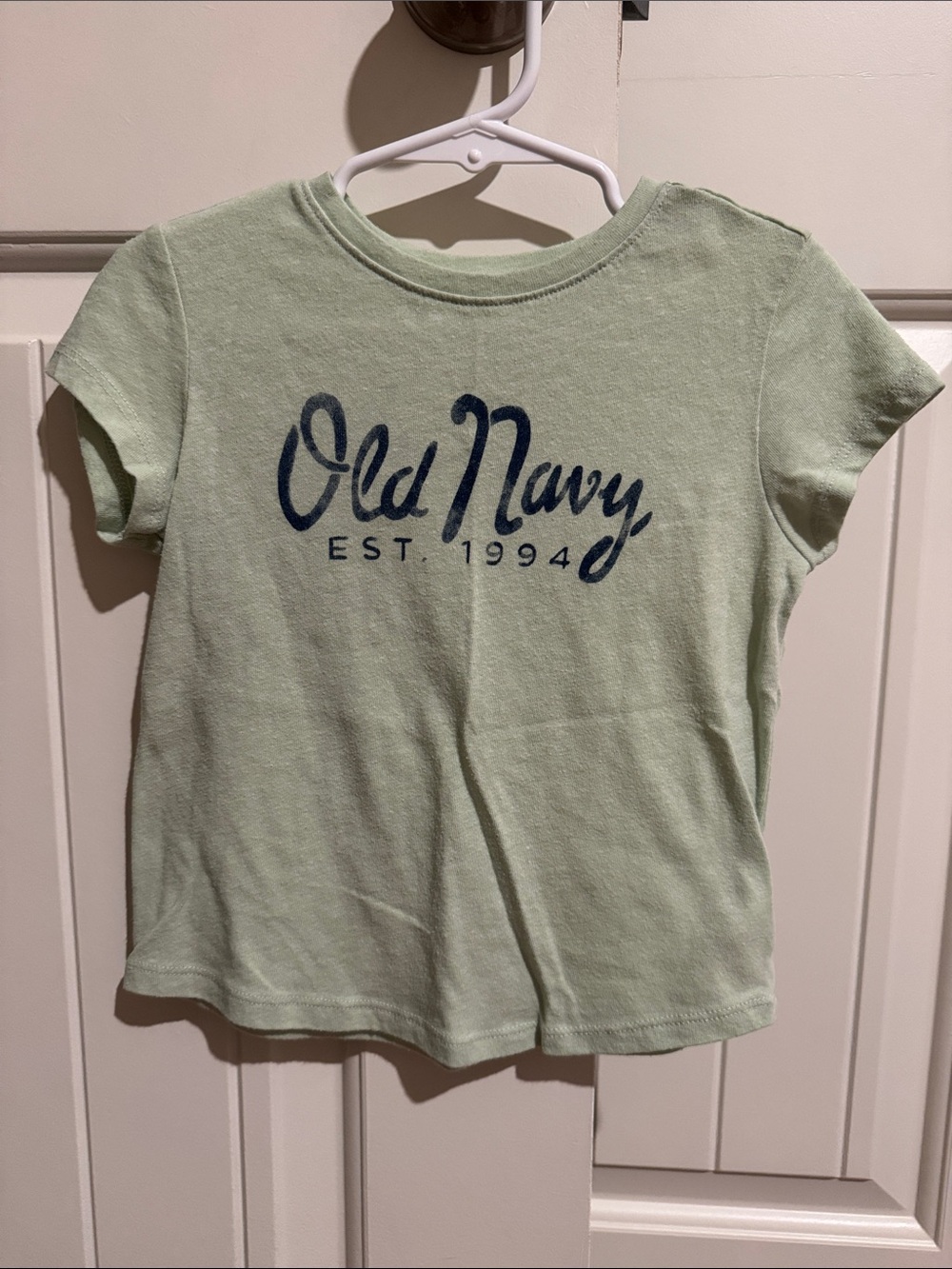 Old Navy Mint Green Short Sleeve Logo Tee